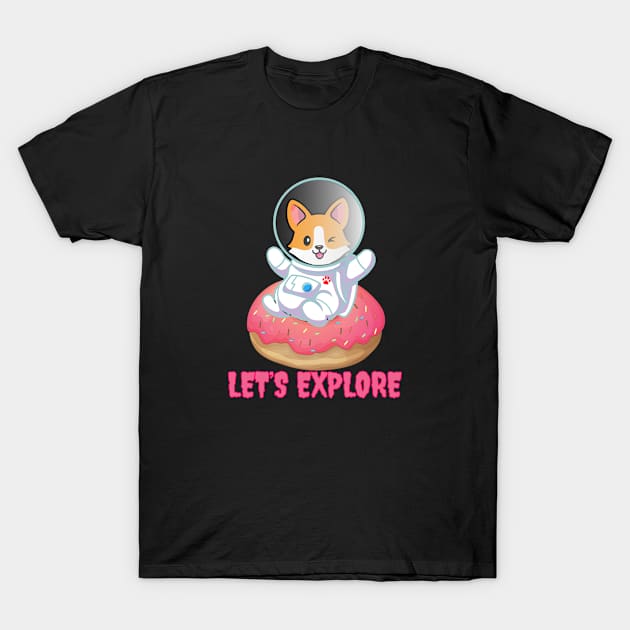 Let's Explore T-Shirt by Carolina Cabreira